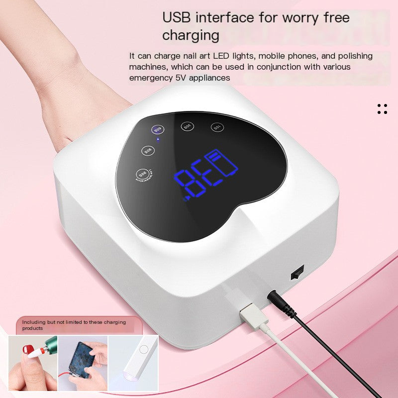 X20 Wireless Nail Lamp with Rechargeable Lithium Battery